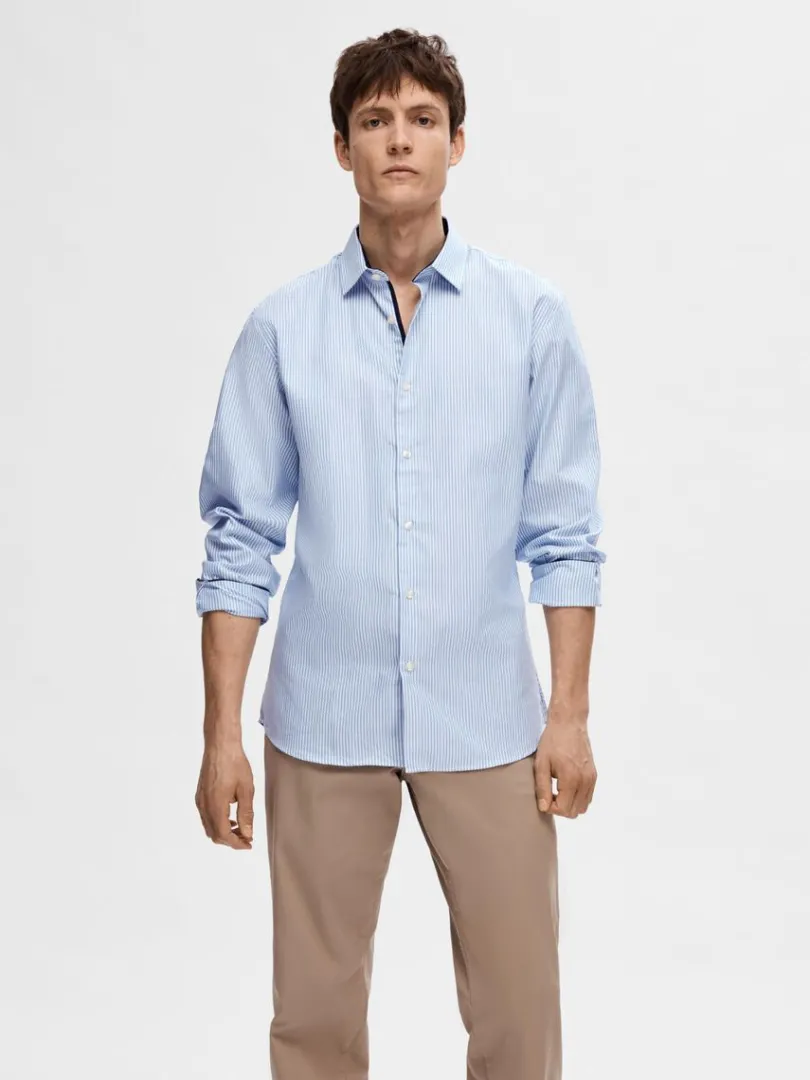 slim_fit_skjorte_0-21.webp Skjorter>SELECTED SLIM FIT SKJORTE Blue