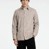 Skjorter>SELECTED SLIM FIT SKJORTE Brown