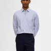 Skjorter>SELECTED SLIM FIT SKJORTE Blue