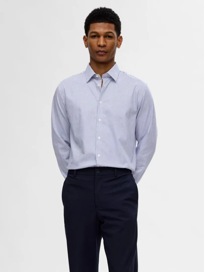 slim_fit_skjorte_0-5.webp Skjorter>SELECTED SLIM FIT SKJORTE Blue