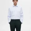 Skjorter>SELECTED SLIM FIT SKJORTE Blue