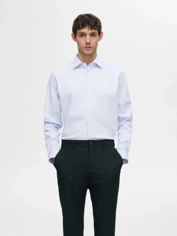 Skjorter>SELECTED SLIM FIT SKJORTE Blue