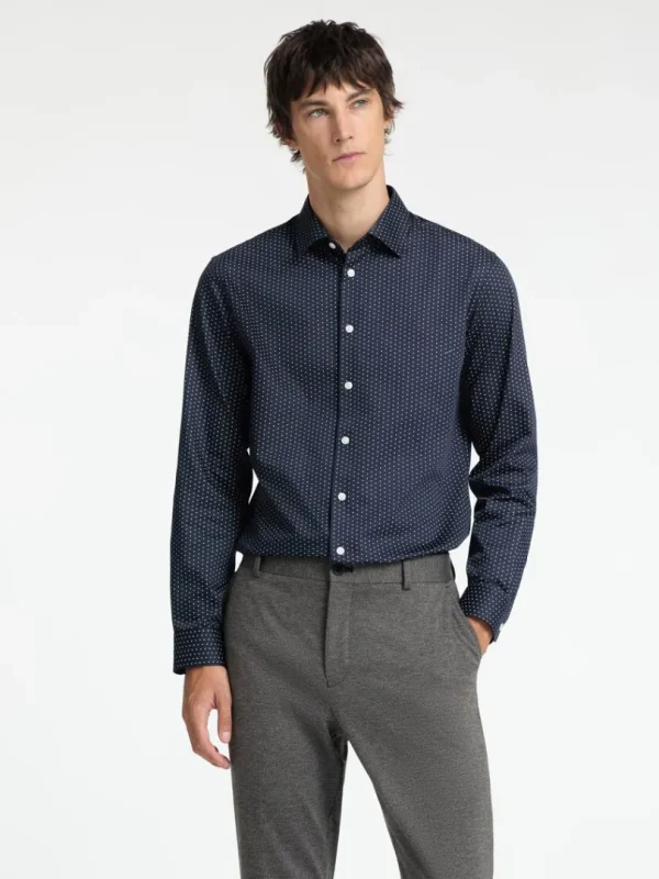 Skjorter>SELECTED SLIM FIT SKJORTE Blue