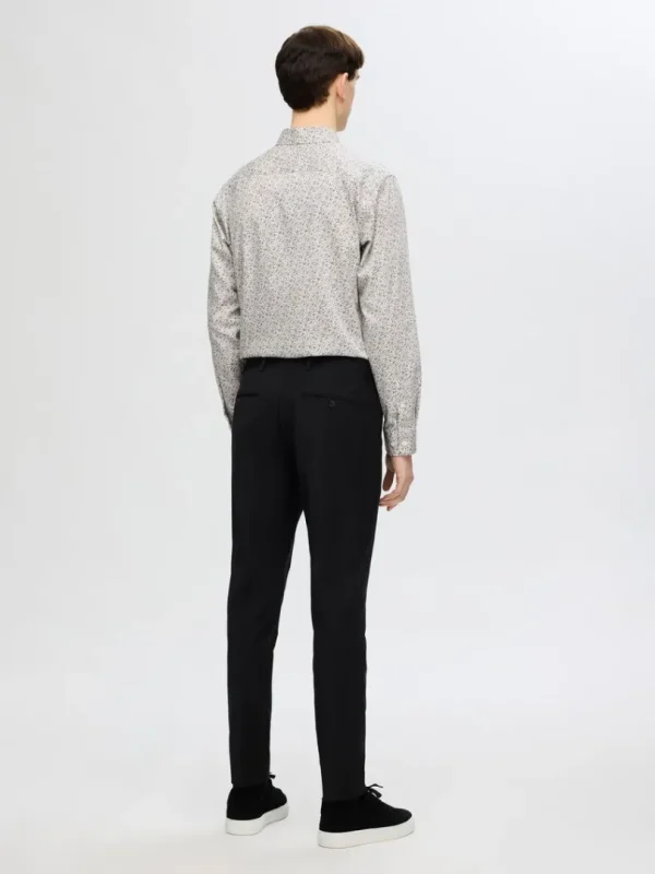Skjorter>SELECTED SLIM FIT SKJORTE Beige