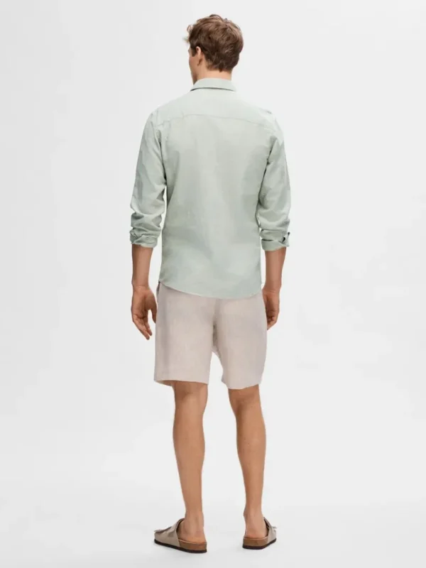 Skjorter>SELECTED SLIM FIT SKJORTE Green