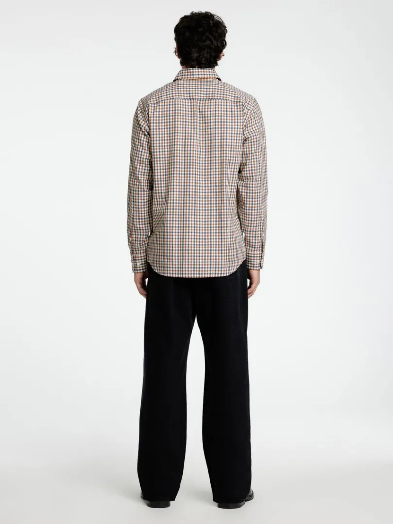 slim_fit_skjorte_1-3.webp Skjorter>SELECTED SLIM FIT SKJORTE Brown