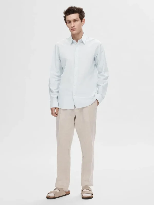 Skjorter>SELECTED SLIM FIT SKJORTE Blue