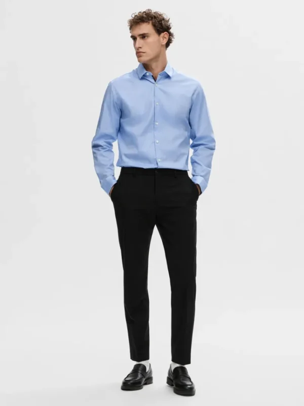 Skjorter>SELECTED SLIM FIT SKJORTE Blue