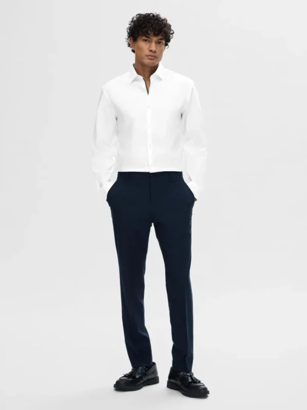 Skjorter>SELECTED SLIM FIT SKJORTE White
