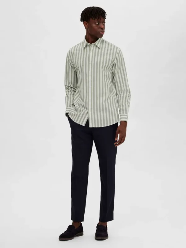 Skjorter>SELECTED SLIM FIT SKJORTE Green