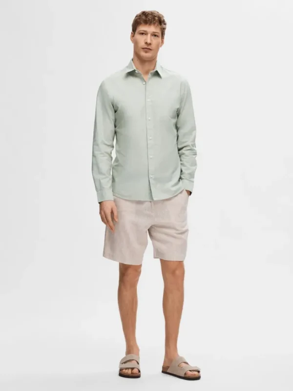 Skjorter>SELECTED SLIM FIT SKJORTE Green