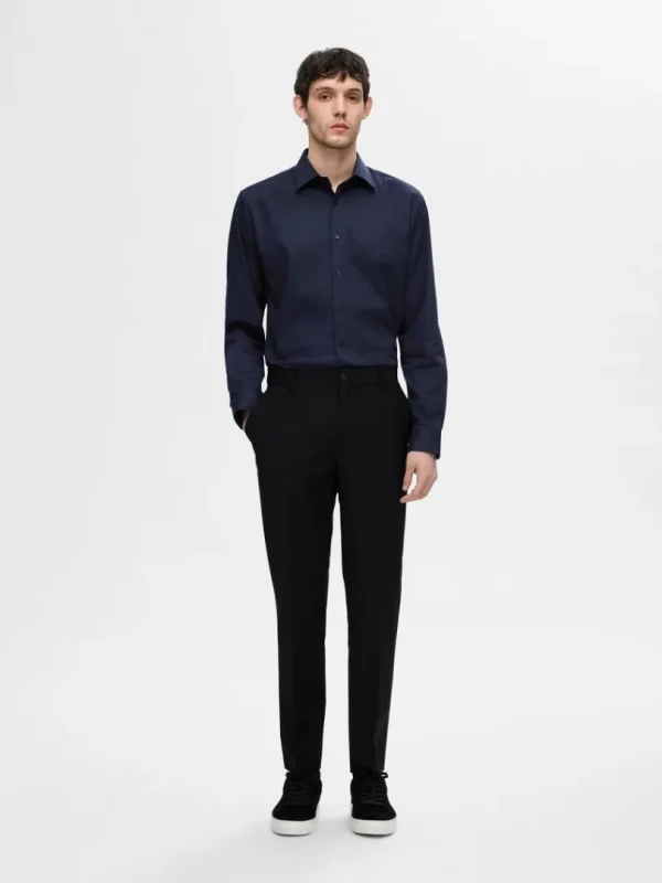 Skjorter>SELECTED SLIM FIT SKJORTE Blue