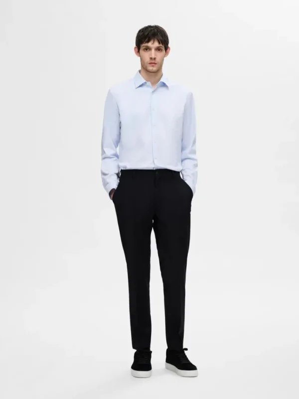 Skjorter>SELECTED SLIM FIT SKJORTE Blue