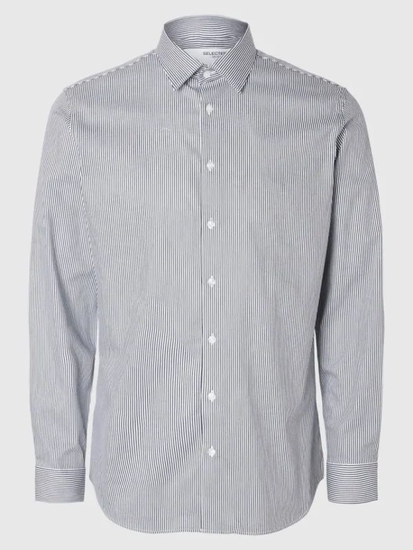 Skjorter>SELECTED SLIM FIT SKJORTE Blue