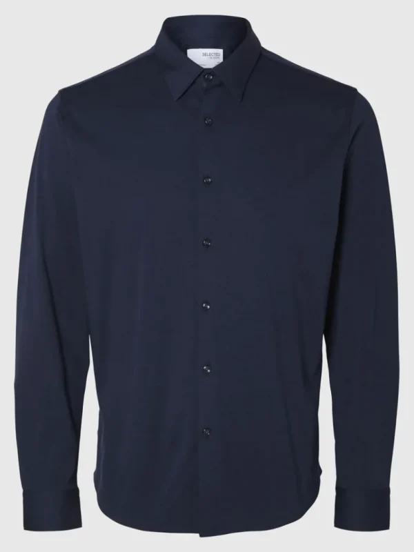 Skjorter>SELECTED SLIM FIT SKJORTE Blue