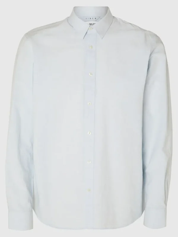 Skjorter>SELECTED SLIM FIT SKJORTE Blue