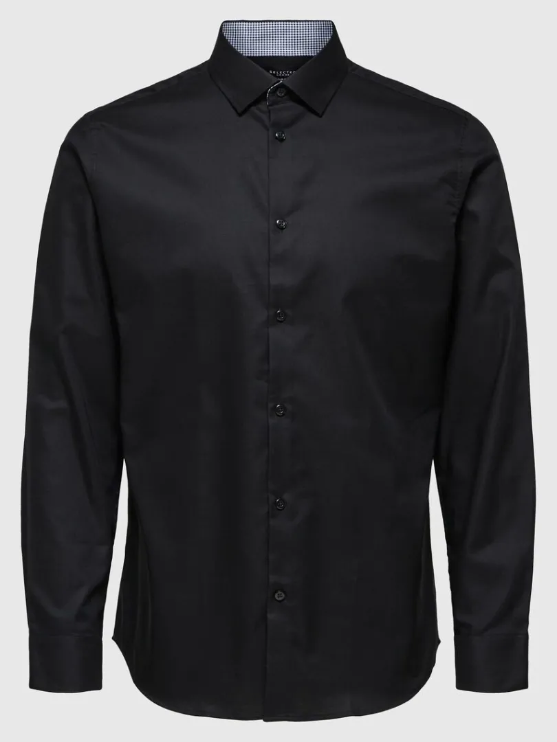 slim_fit_skjorte_4-19.webp Skjorter>SELECTED SLIM FIT SKJORTE Black