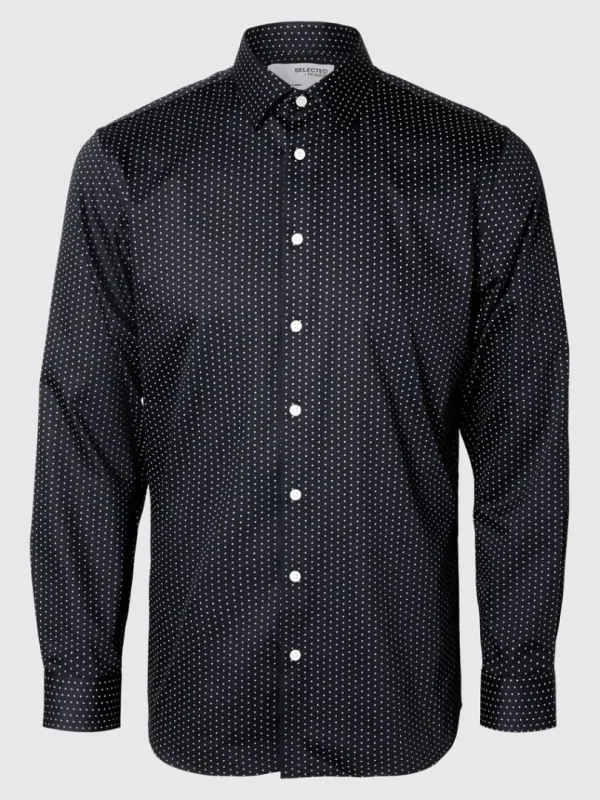 Skjorter>SELECTED SLIM FIT SKJORTE Blue