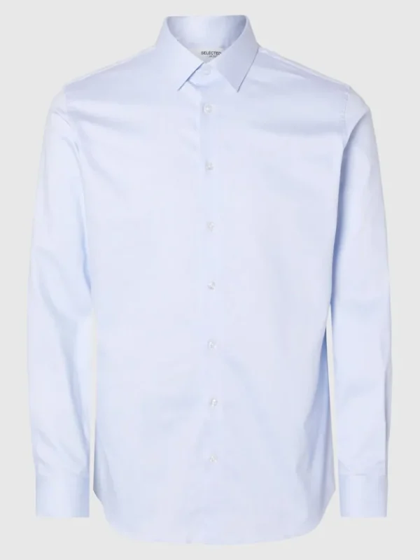 Skjorter>SELECTED SLIM FIT SKJORTE Blue