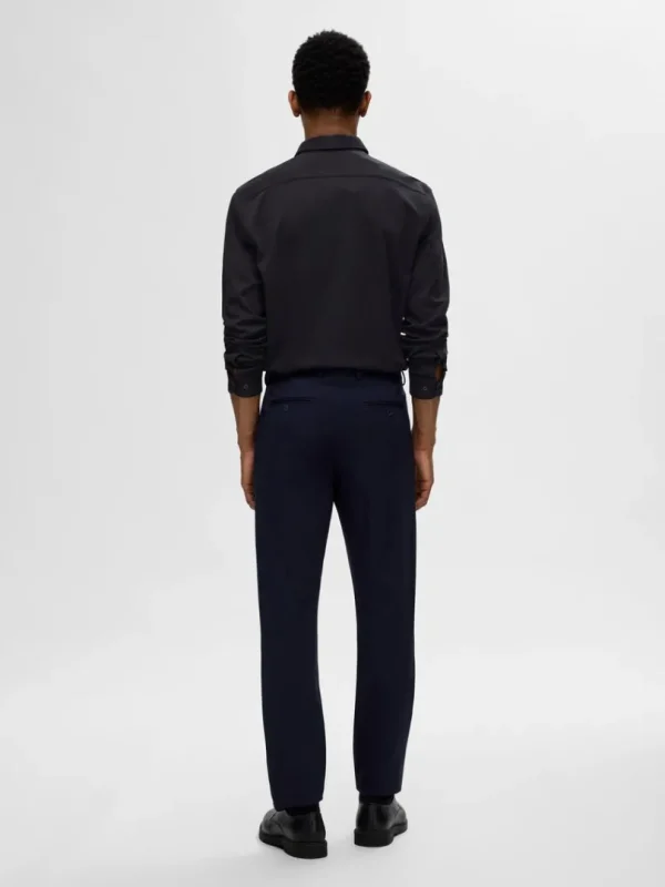 Skjorter>SELECTED SLIM FIT SKJORTE Black