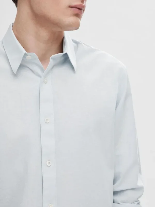 Skjorter>SELECTED SLIM FIT SKJORTE Blue