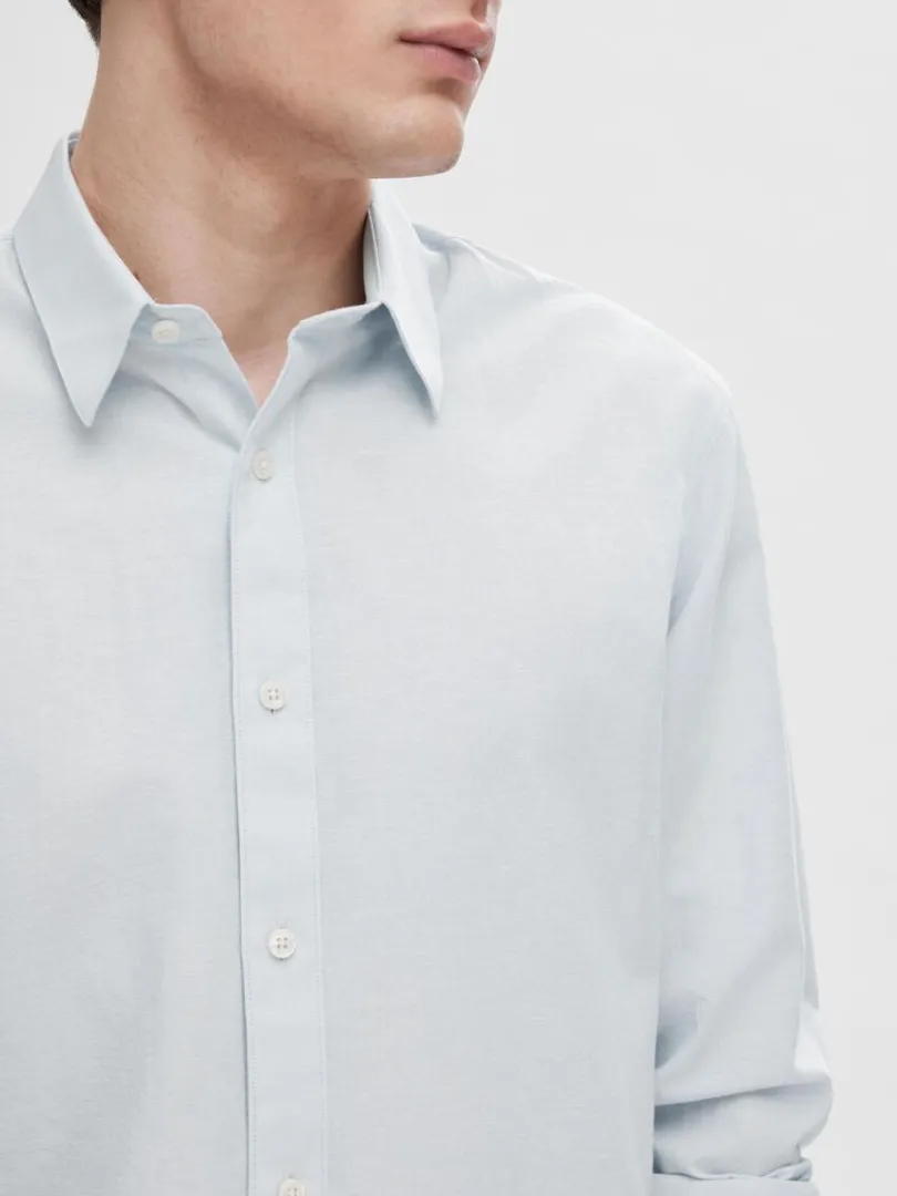 slim_fit_skjorte_5-15.webp Skjorter>SELECTED SLIM FIT SKJORTE Blue