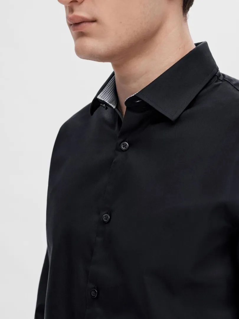 slim_fit_skjorte_5-19.webp Skjorter>SELECTED SLIM FIT SKJORTE Black