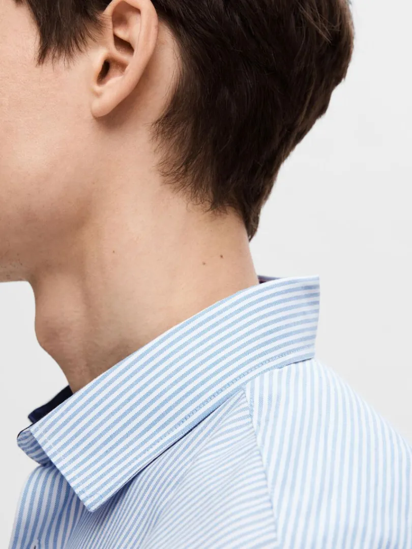 slim_fit_skjorte_5-21.webp Skjorter>SELECTED SLIM FIT SKJORTE Blue