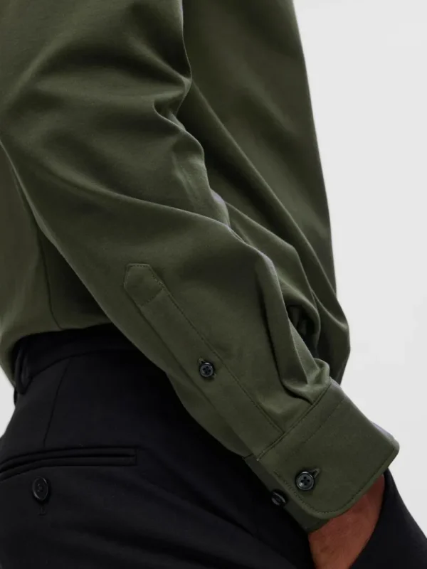 Skjorter>SELECTED SLIM FIT SKJORTE Green