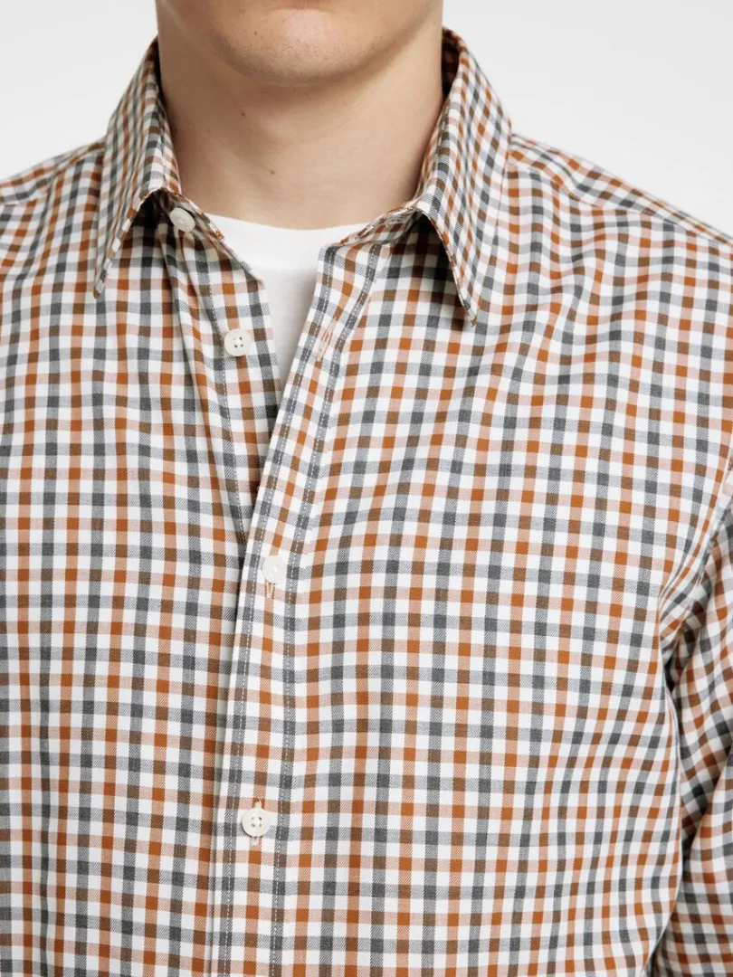 slim_fit_skjorte_5-3.webp Skjorter>SELECTED SLIM FIT SKJORTE Brown
