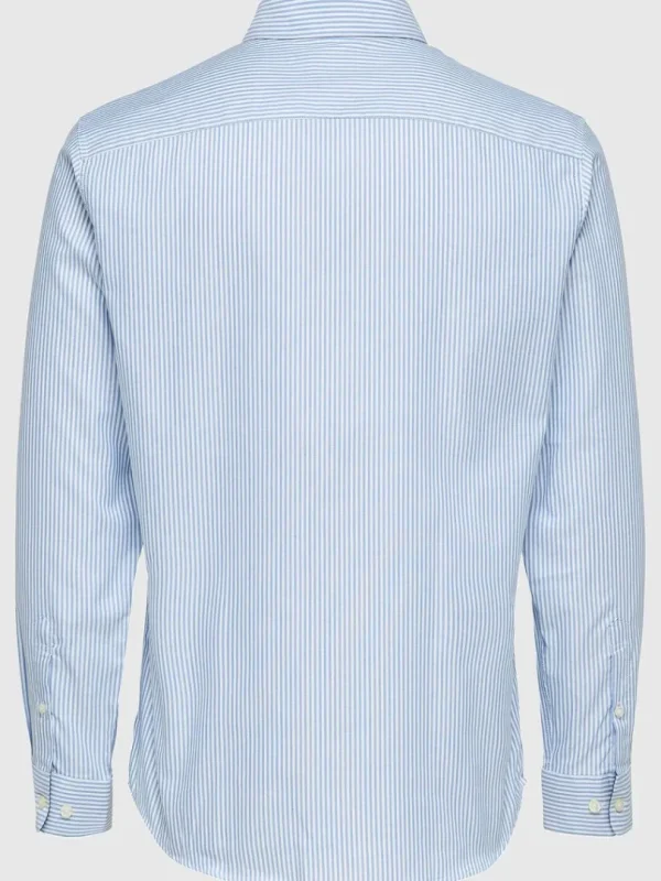 Skjorter>SELECTED SLIM FIT SKJORTE Blue