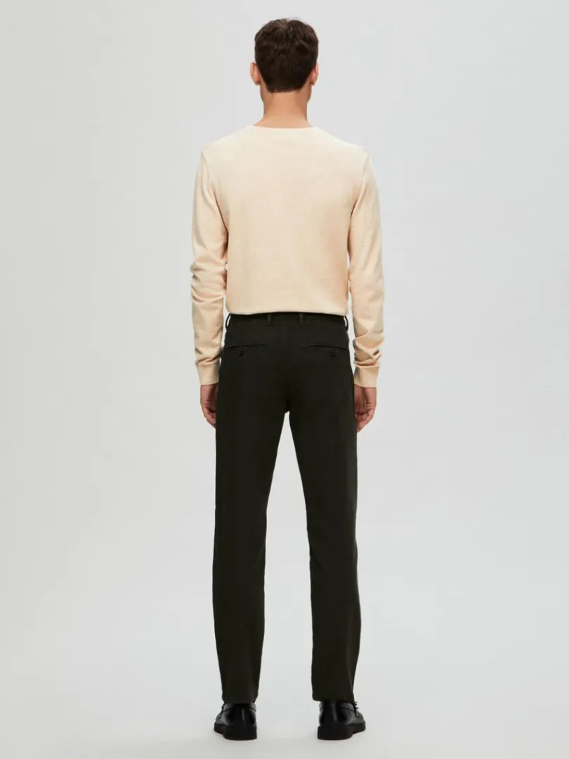 slim_fit_struktureret_ch_1-3.webp Bukser>SELECTED 175 SLIM FIT STRUKTURERET CHINOS Green