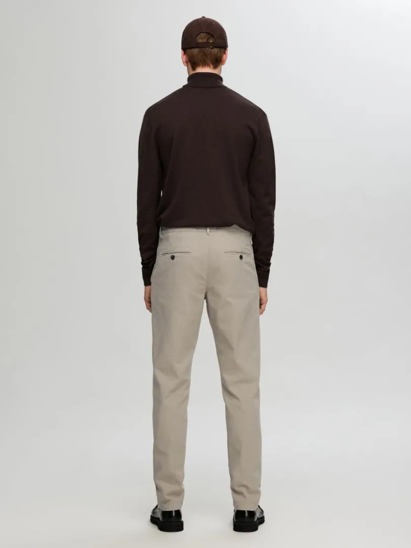 slim_fit_struktureret_ch_1.webp Bukser>SELECTED 175 SLIM FIT STRUKTURERET CHINOS Beige