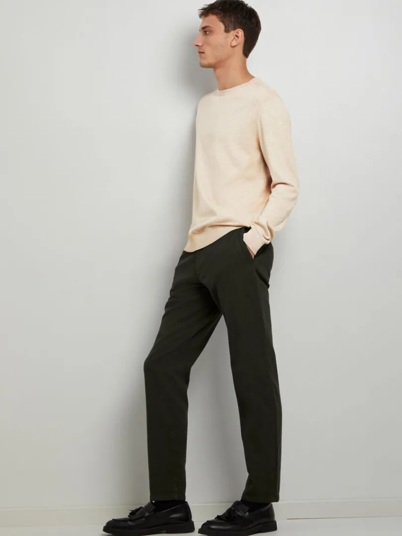 slim_fit_struktureret_ch_3-3.webp Bukser>SELECTED 175 SLIM FIT STRUKTURERET CHINOS Green