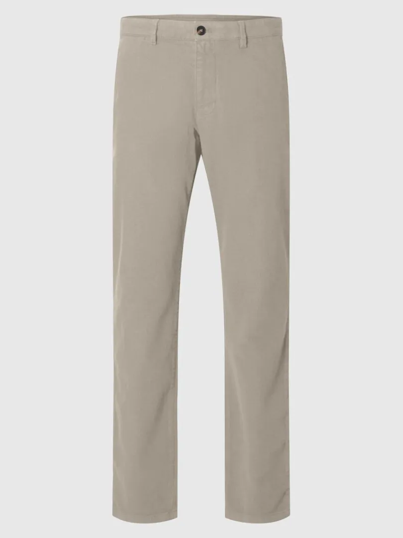 slim_fit_struktureret_ch_4.webp Bukser>SELECTED 175 SLIM FIT STRUKTURERET CHINOS Beige