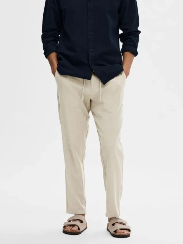 Bukser>SELECTED SLIM FIT TAPERED BUKSER Green