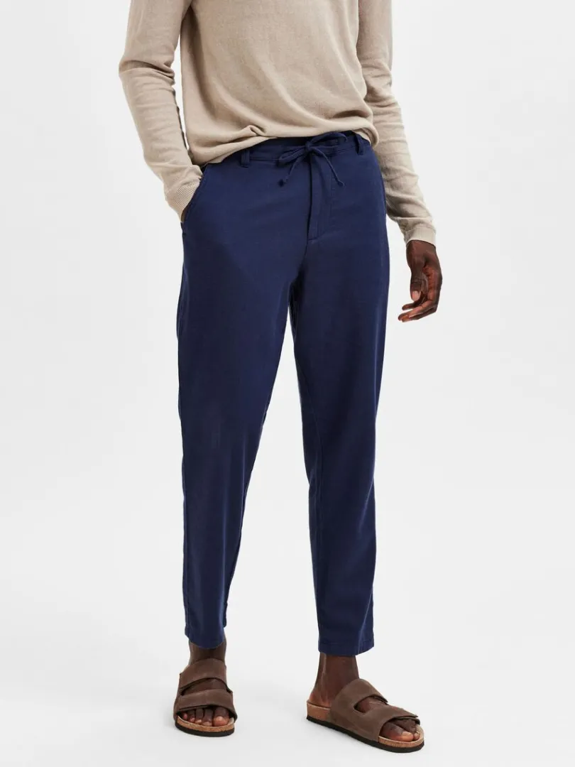 slim_fit_tapered_bukser_0-3.webp Bukser>SELECTED SLIM FIT TAPERED BUKSER Blue