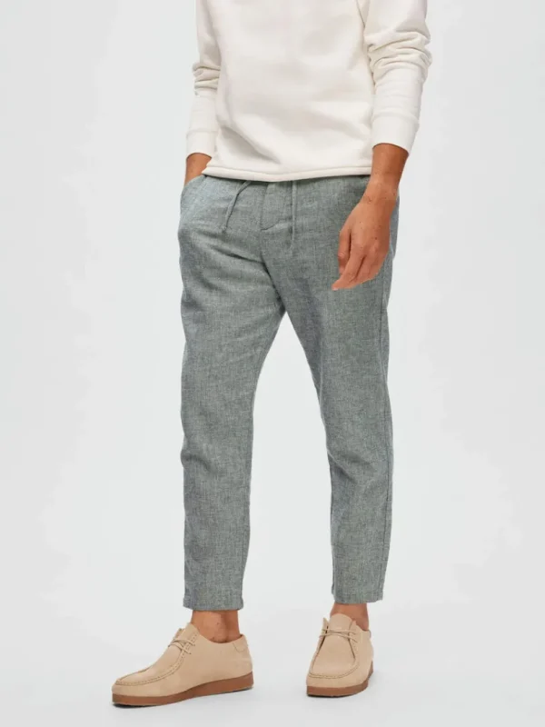 Bukser>SELECTED SLIM FIT TAPERED BUKSER Blue