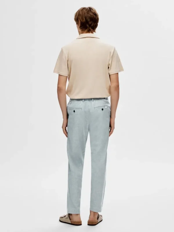 Bukser>SELECTED SLIM FIT TAPERED BUKSER Blue