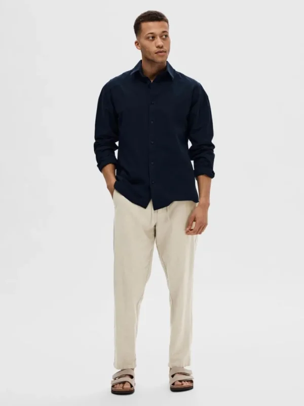Bukser>SELECTED SLIM FIT TAPERED BUKSER Green