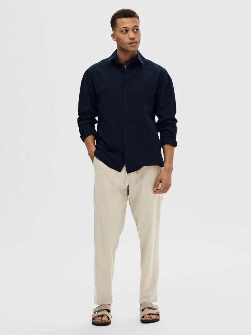 slim_fit_tapered_bukser_2-2.webp Bukser>SELECTED SLIM FIT TAPERED BUKSER Green