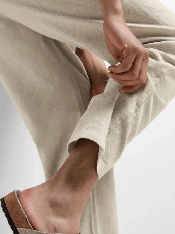 Bukser>SELECTED SLIM FIT TAPERED BUKSER Green