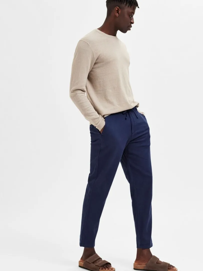 slim_fit_tapered_bukser_3-3.webp Bukser>SELECTED SLIM FIT TAPERED BUKSER Blue