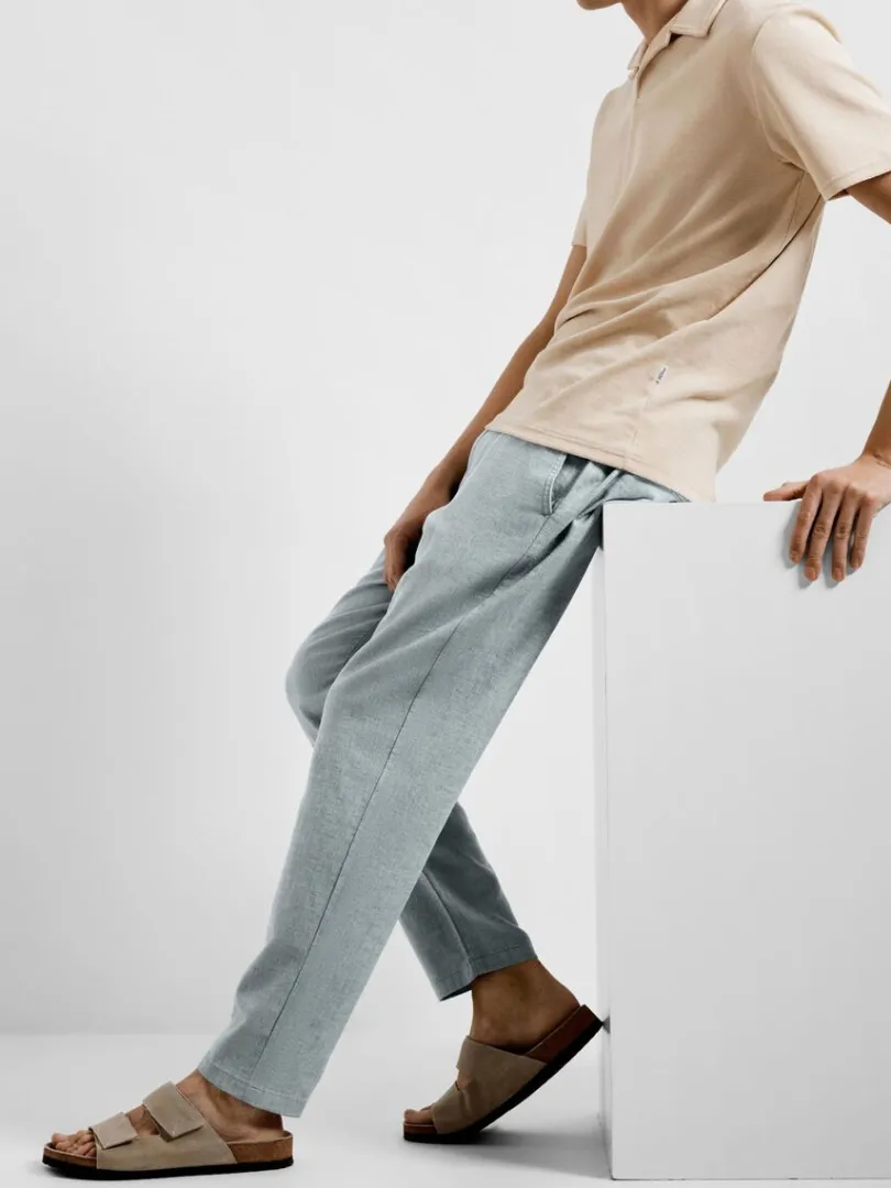 slim_fit_tapered_bukser_3-7.webp Bukser>SELECTED SLIM FIT TAPERED BUKSER Blue