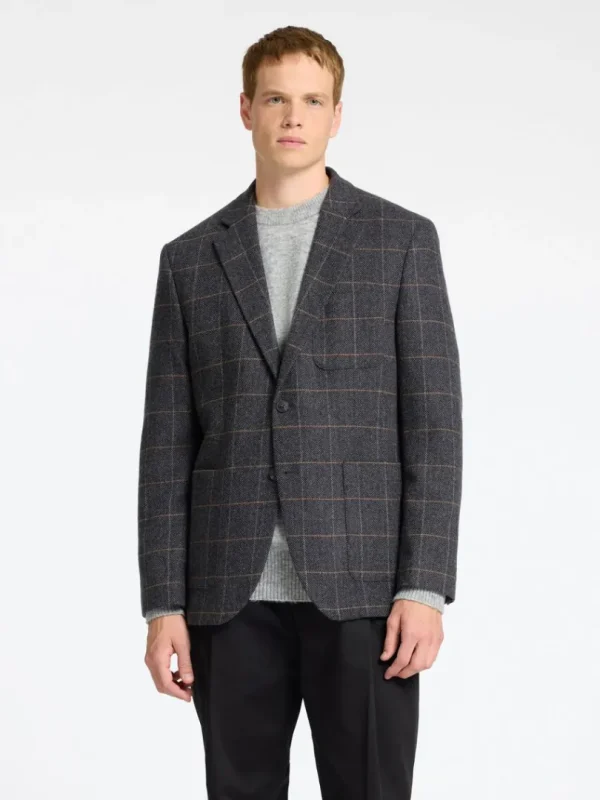 Jakkesæt & Blazers>SELECTED SLIM FIT TERNET BLAZER Grey