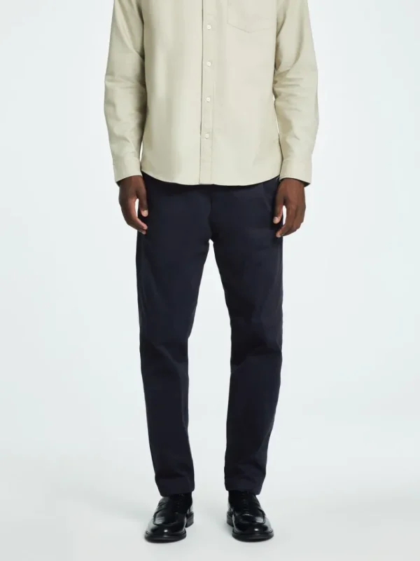 Bukser>SELECTED 172 SLIM TAPERED BUKSER Blue