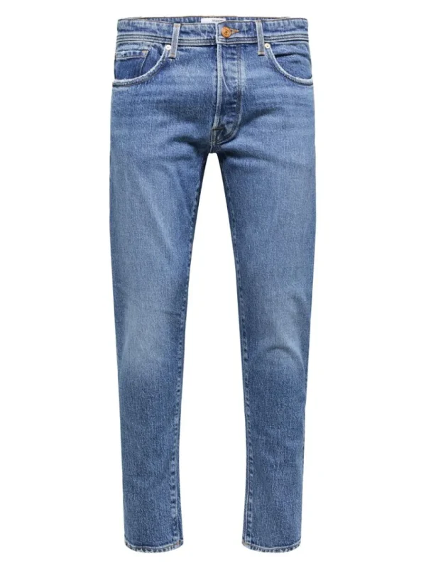 Jeans>SELECTED 172 SLIM TAPERED FIT JEANS Blue