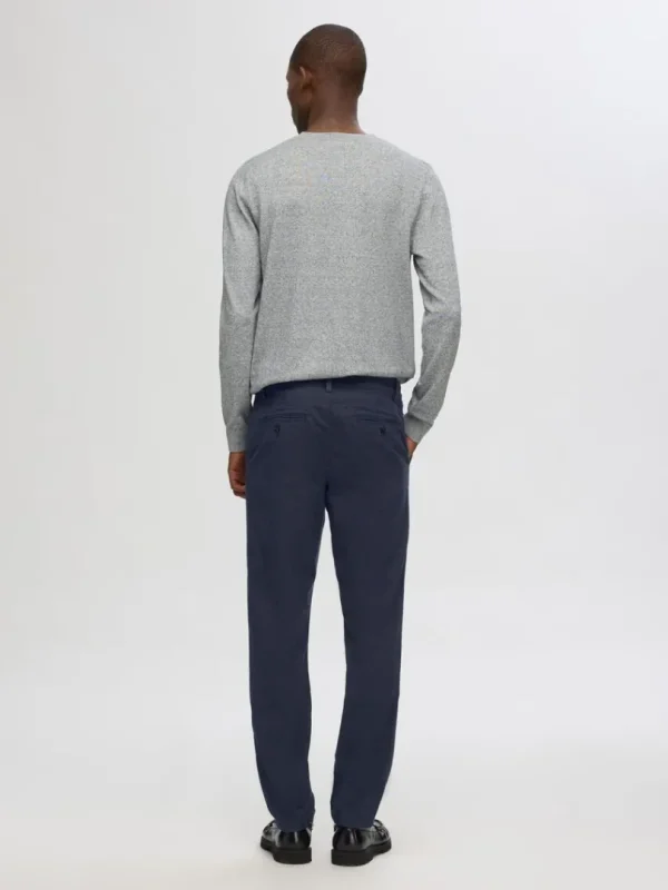 Bukser>SELECTED 175 SLIM-FIT BØRSTET CHINOS Blue