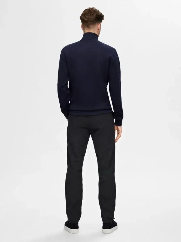 Bukser>SELECTED 175 SLIM-FIT BØRSTET CHINOS Black