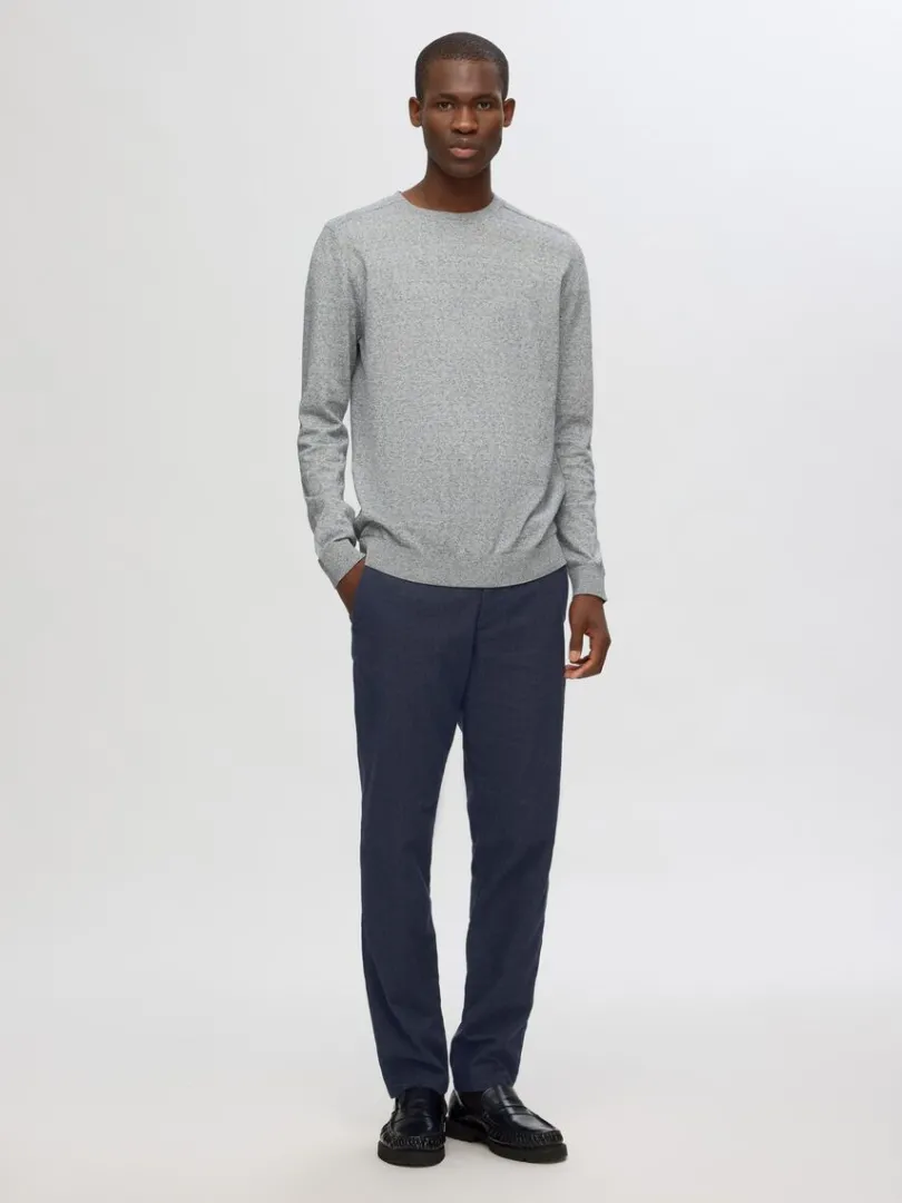slimfit_brstet_chinos_2-1.webp Bukser>SELECTED 175 SLIM-FIT BØRSTET CHINOS Blue